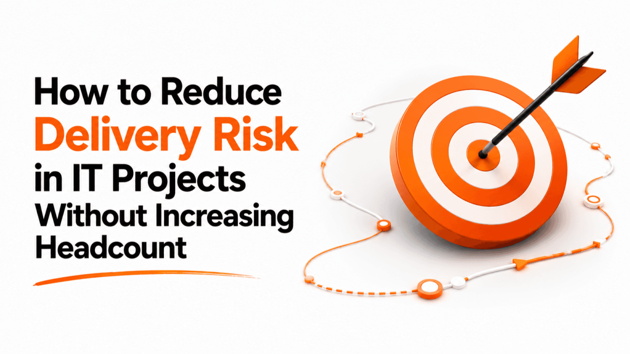 How to Reduce Delivery Risk in IT Projects Without Increasing Headcount